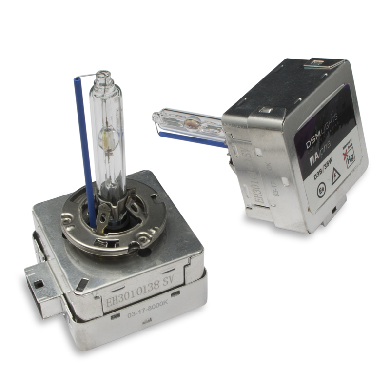 2 ampoules D3S 8000K