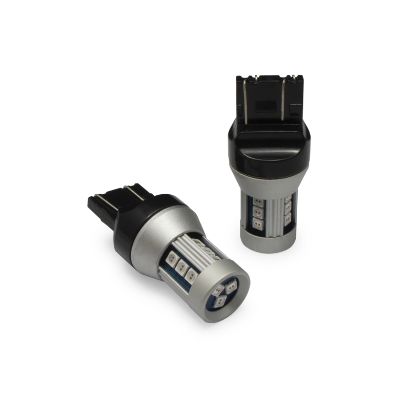 W21/5W T20 15 LED rot