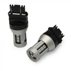 P27/7W 3157 15 LED rot