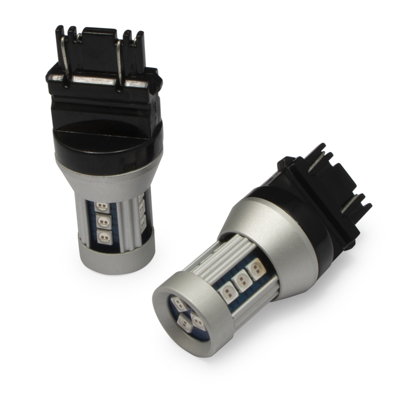 P27/7W 3157 15 LED rot