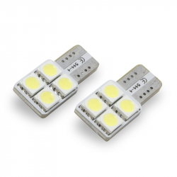 W5W T10 canbus 4 LED 6000K