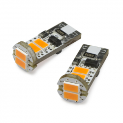 W5W T10 canbus 6 LED orange