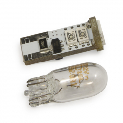 W5W T10 canbus 6 LED rot