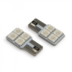 W5W T10 canbus 4 LED bleu