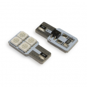 W5W T10 canbus 4 LED rot