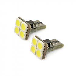 W5W T10 canbus 4 LED 6000K