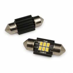 Navette 31 mm 6 LED 6000K