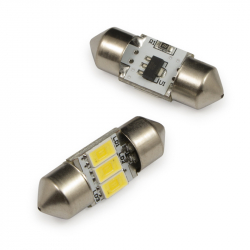 Navette 28 mm 3 LED 6000K