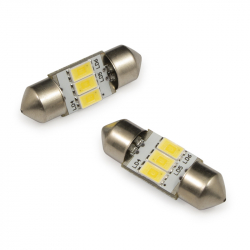 Navette 31 mm 3 LED 6000K