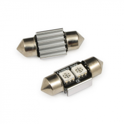 Soffitte 31 mm Canbus 2 LED rot