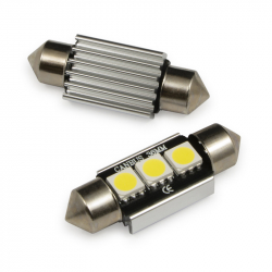 Navette 36 mm canbus 3 LED 6000K