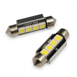 Navette 39 mm canbus 4 LED 6000K