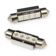 Navette 39 mm canbus 4 LED bleu