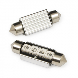 Navette 39 mm canbus 4 LED bleu