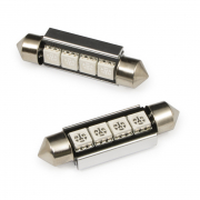 Soffitte 41 mm canbus 4 LED grün