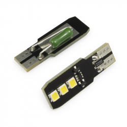 W5W T10 canbus 4W 3 LED 6000K 