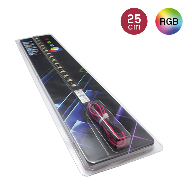 LED-Streifen 25 cm RGB