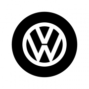 VW Türbeleuchtung mit Logo