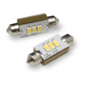 Soffitte C5W 36 mm canbus 3W 3 LED 6000K