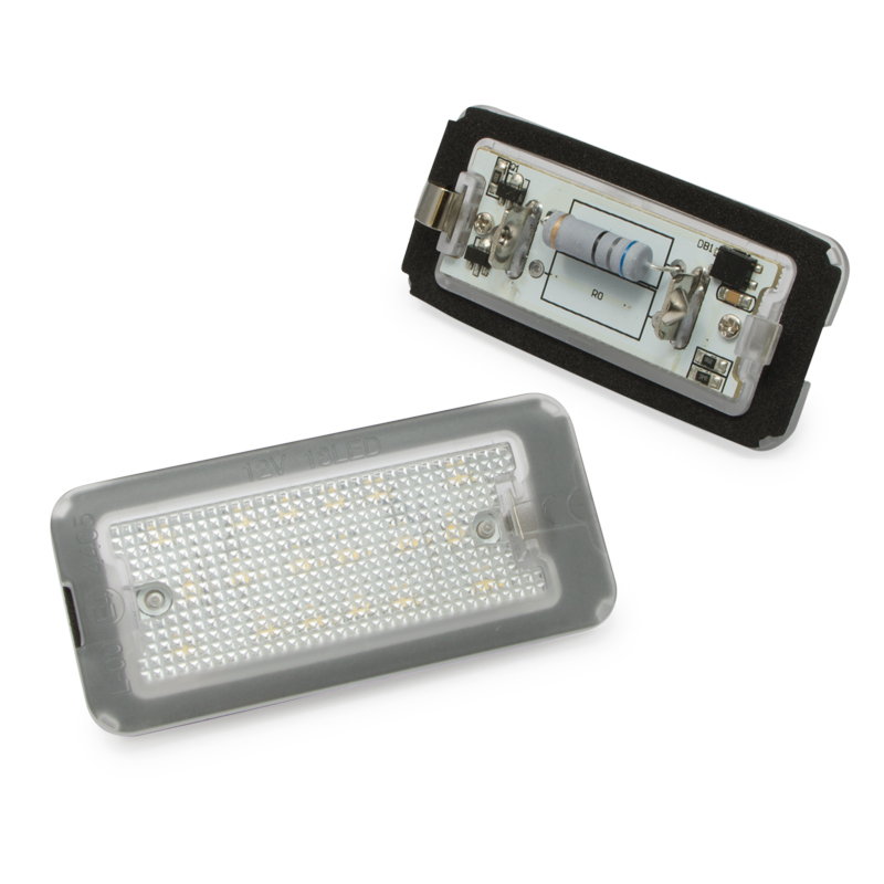 Fiat 500 Kennzeichenleuche Module