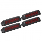 Protection de porte avec réflecteurs, 2 pièces