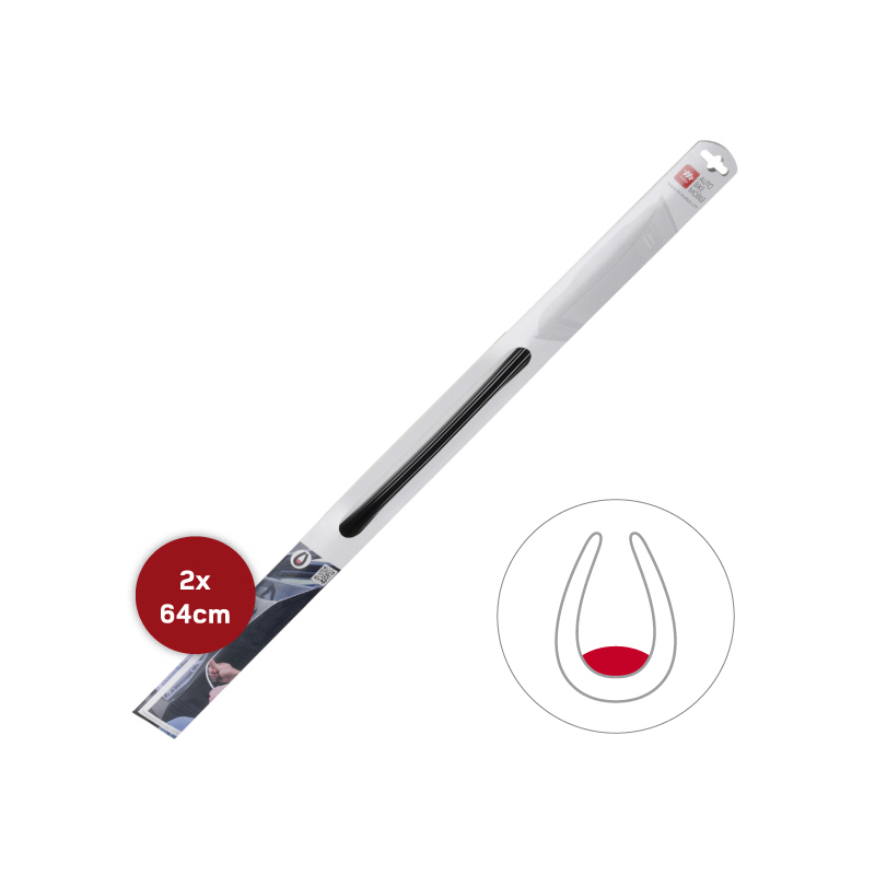 Türkantenschutz 64 cm, schwarz, 2 Stück