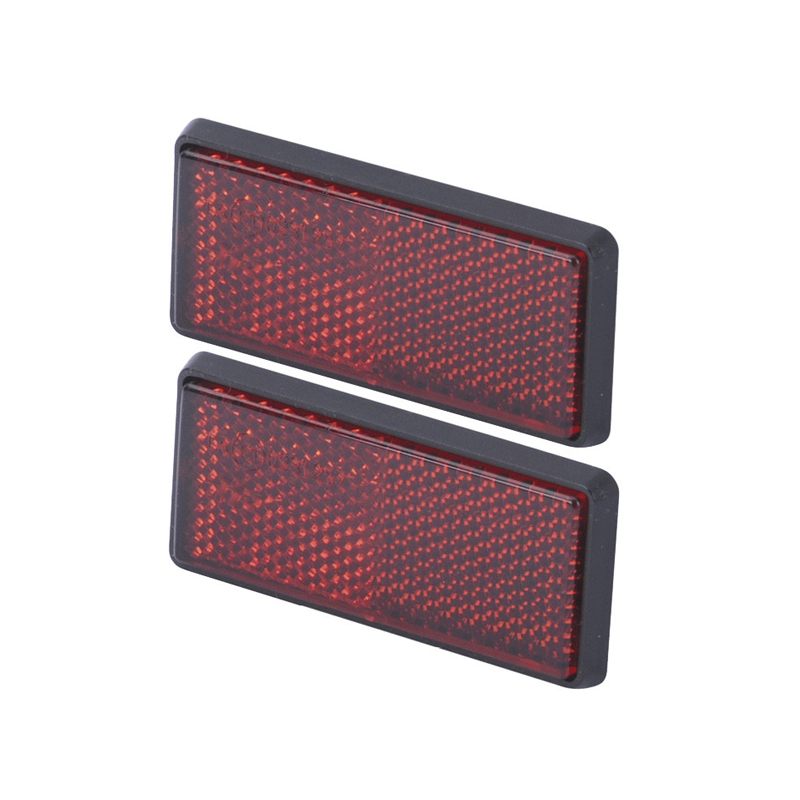Catadioptre rouge 35x76 mm, 2 pièces