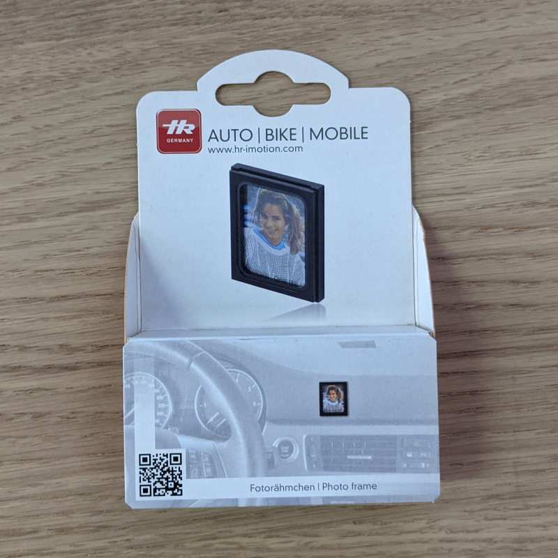 Cadre pour une photo, adhésif