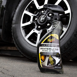 Nettoyant pour jantes et pneus sans eau