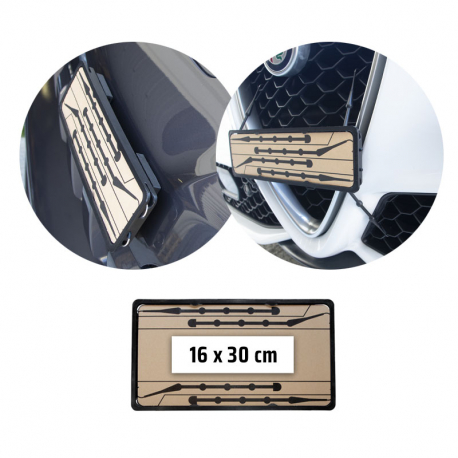 Garage-Nummernhalter 16x30cm