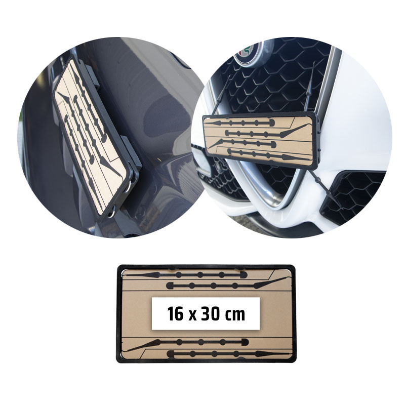 Garage-Nummernhalter 16x30cm