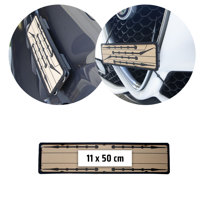 Garage-Nummernhalter 11x50cm