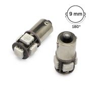 T4W canbus 5 LED rouge