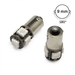 T4W canbus 5 LED rouge