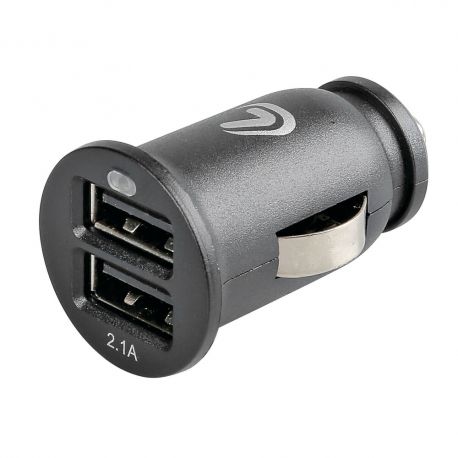 Kompaktes Ladegerät 2 x USB A 2.4A 12/24V