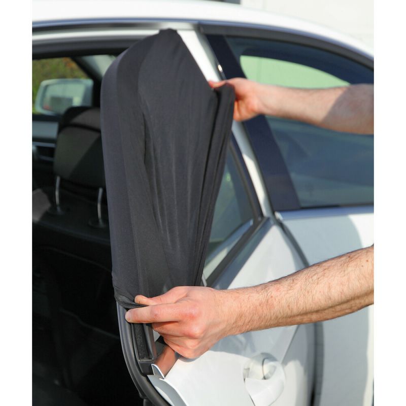 Sonnenblende "Socke" trapezförmig 63-114x46cm