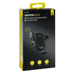Graviton Support de téléphone pour grille d'aération