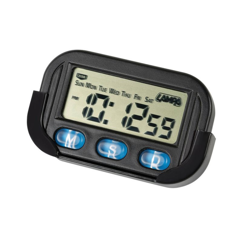 Digitale Uhr mit Batterie