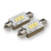 Navette C5W 36 mm canbus 3 LED 6000K