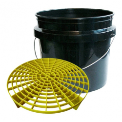 Seau avec grille de lavage