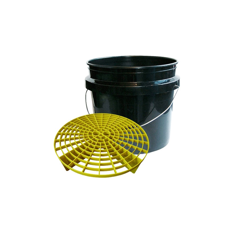 Seau avec grille de lavage